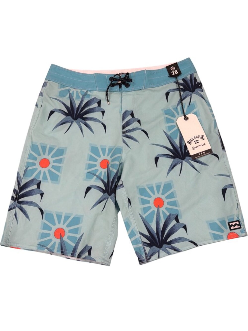 Billabong Pro Performance Sundays Boardshorts Light Blue Size 28 NWT TIlly's